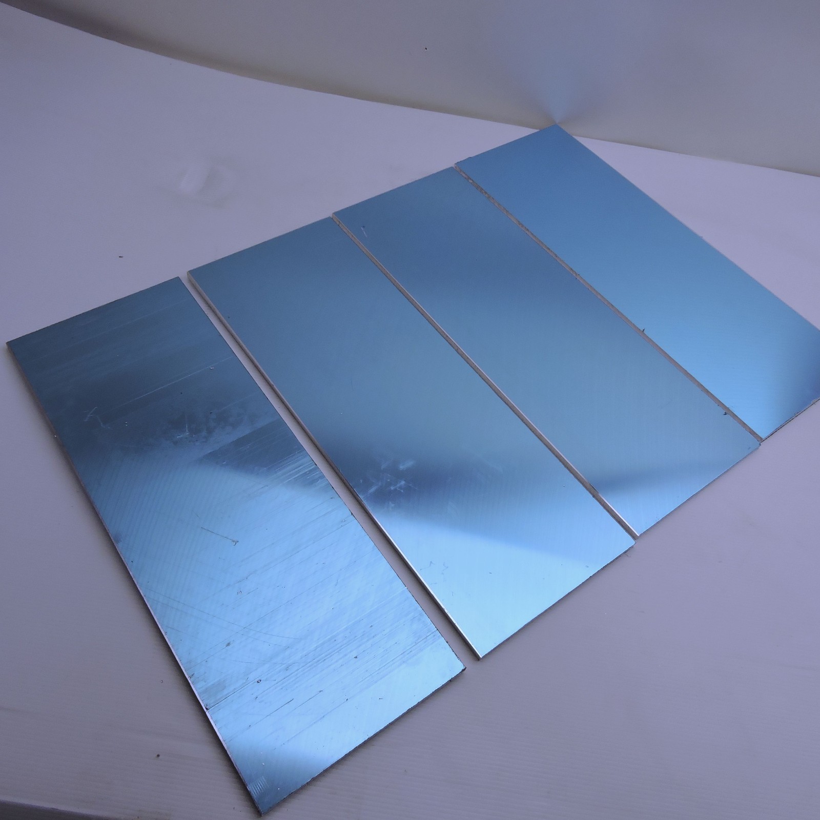 .3125″ thick Precision CAST Aluminum PLATE 5.75″ x 22.25″ Long QTY 4 sku136685