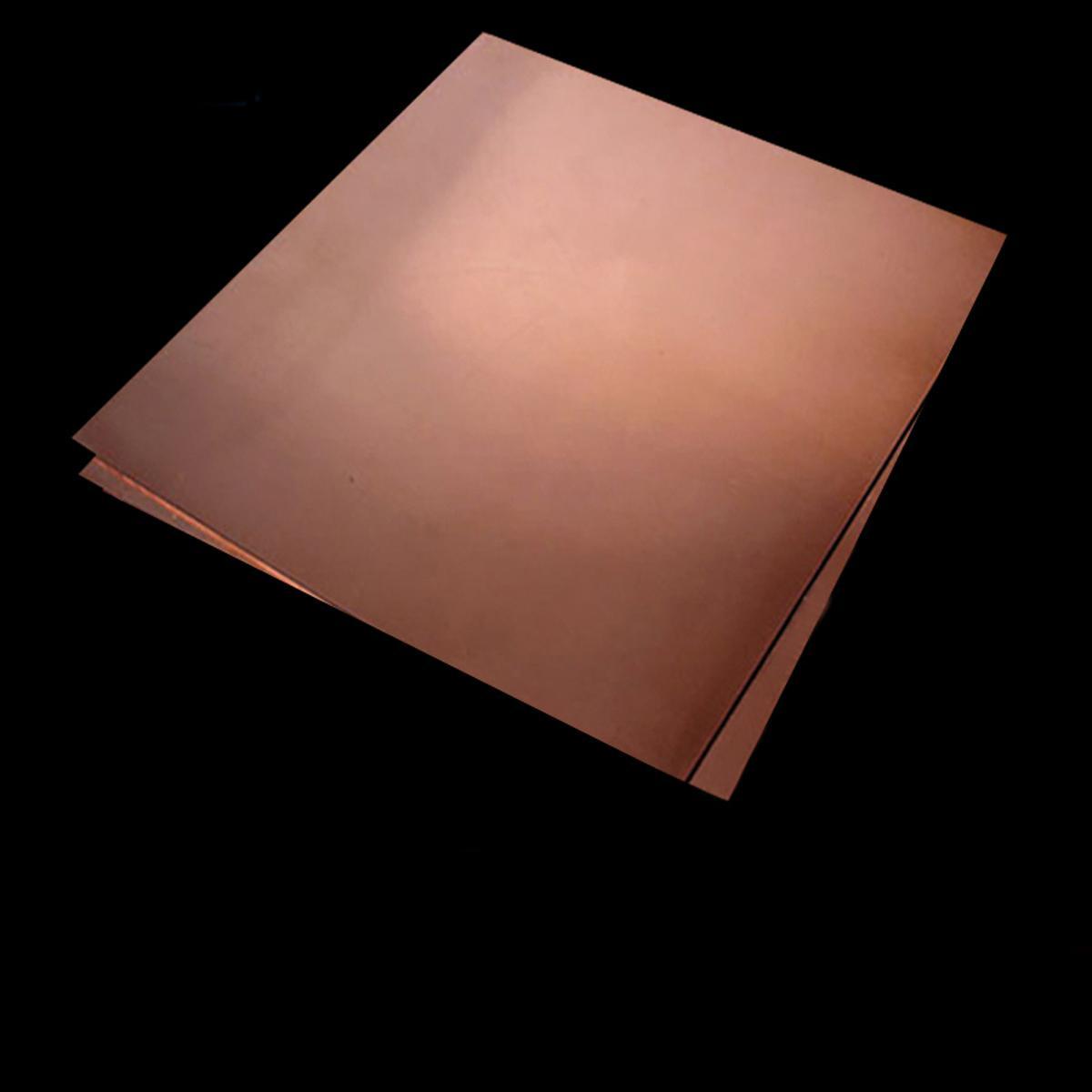 NJ STOCK 2mm ±10% x 100mm x 100mm 99.9% Pure Copper Cu Metal Sheet Plate