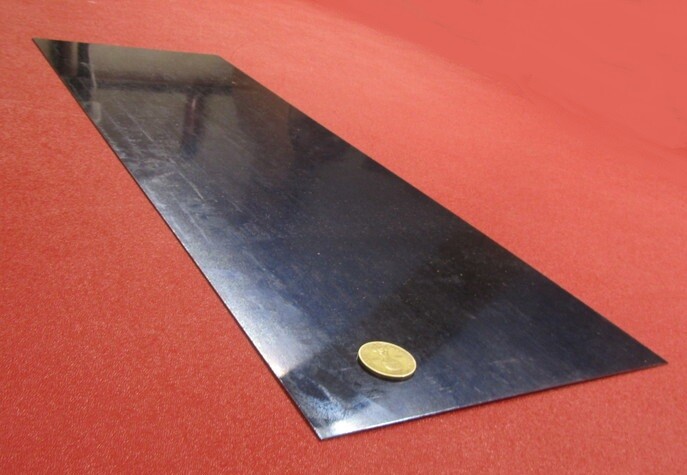 1095 Annealed Spring Steel Shim .020″ Thick x 8.0″ Width x 24″ Length