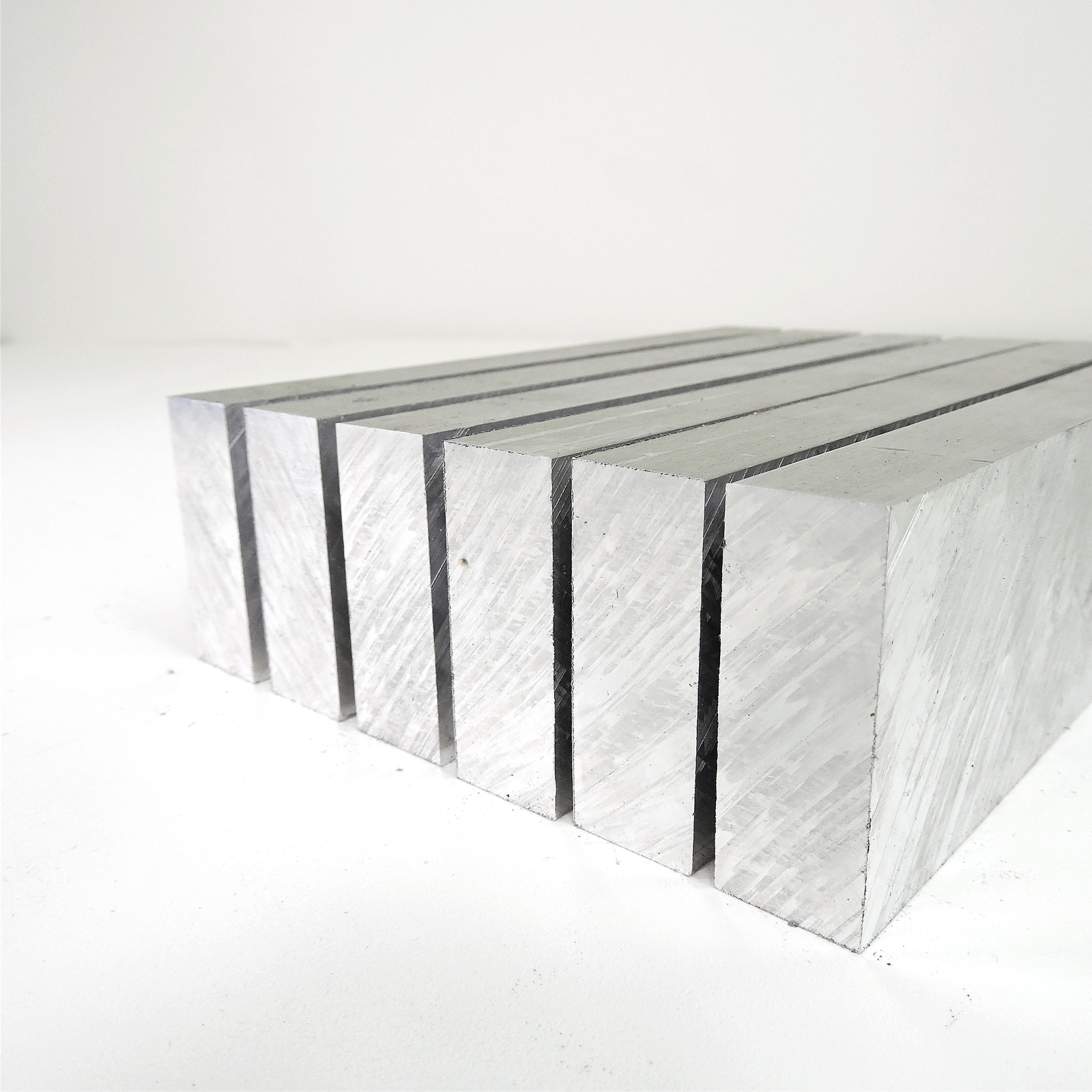 .75″ thick 3/4 Aluminum 6061 PLATE 2″ x 24.75″ Long QTY 6 sku 125630