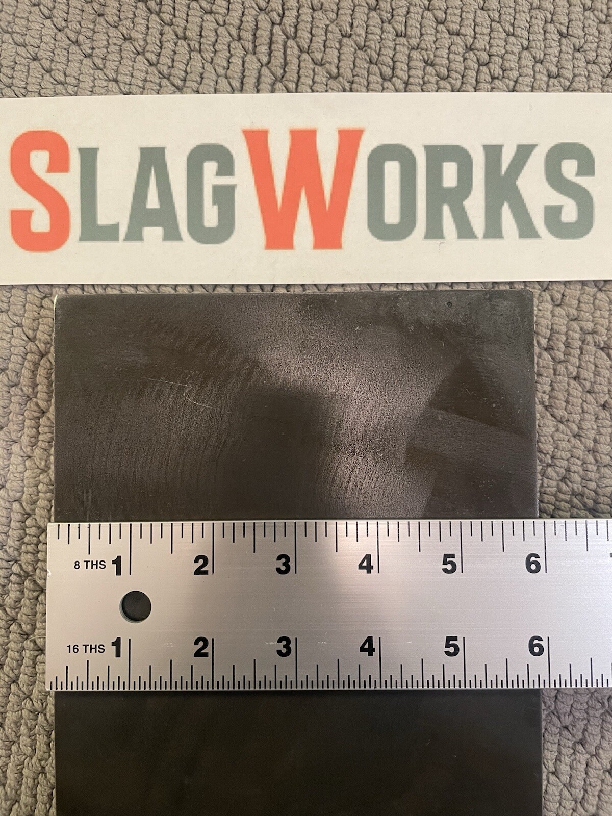 1/8x6x10 inch steel plate 6”x10” A36 Hot Roll Flat .125″ Thick