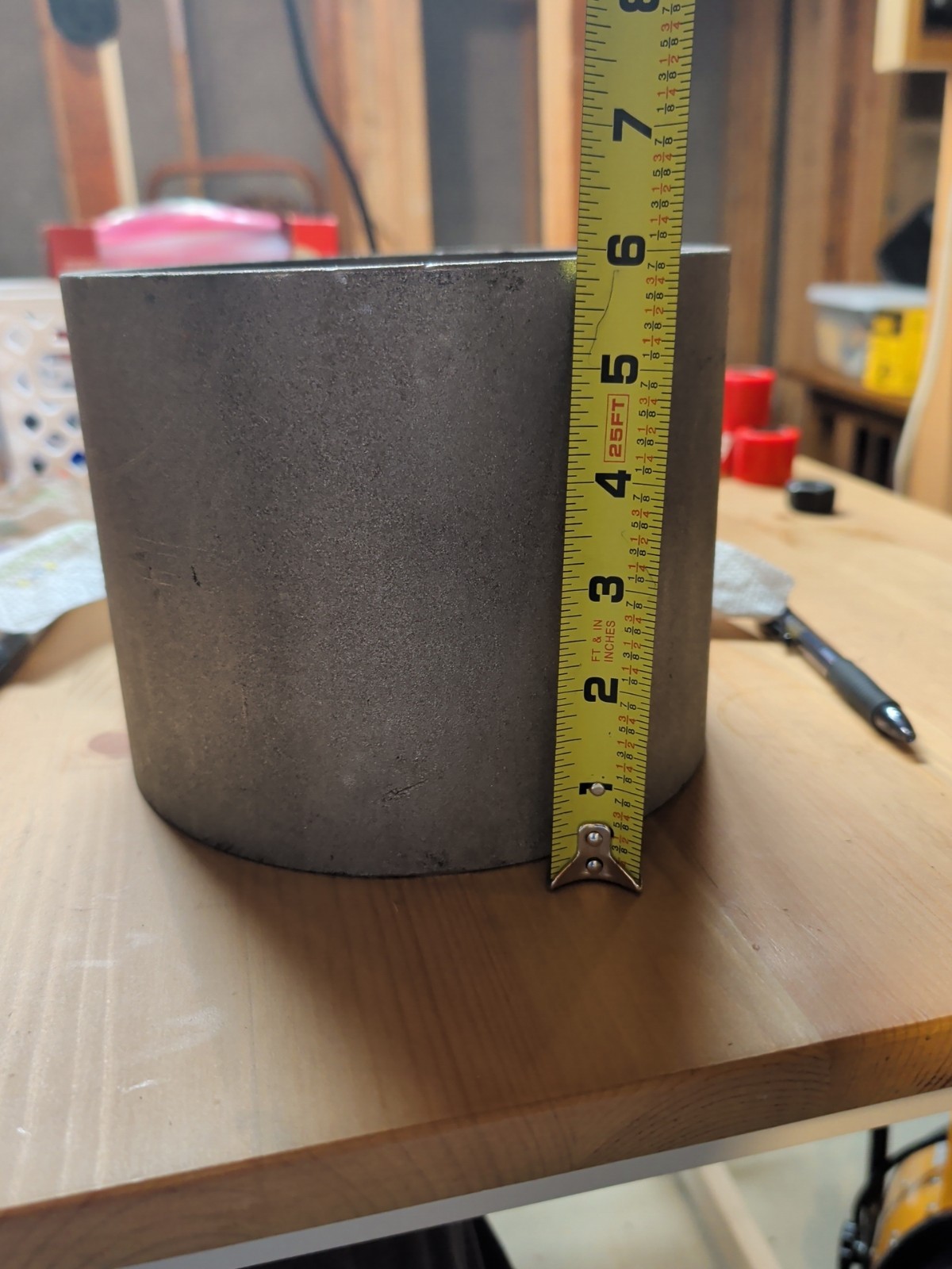 Galvanized Spacer 7×6 in With 0.5 in Thickness