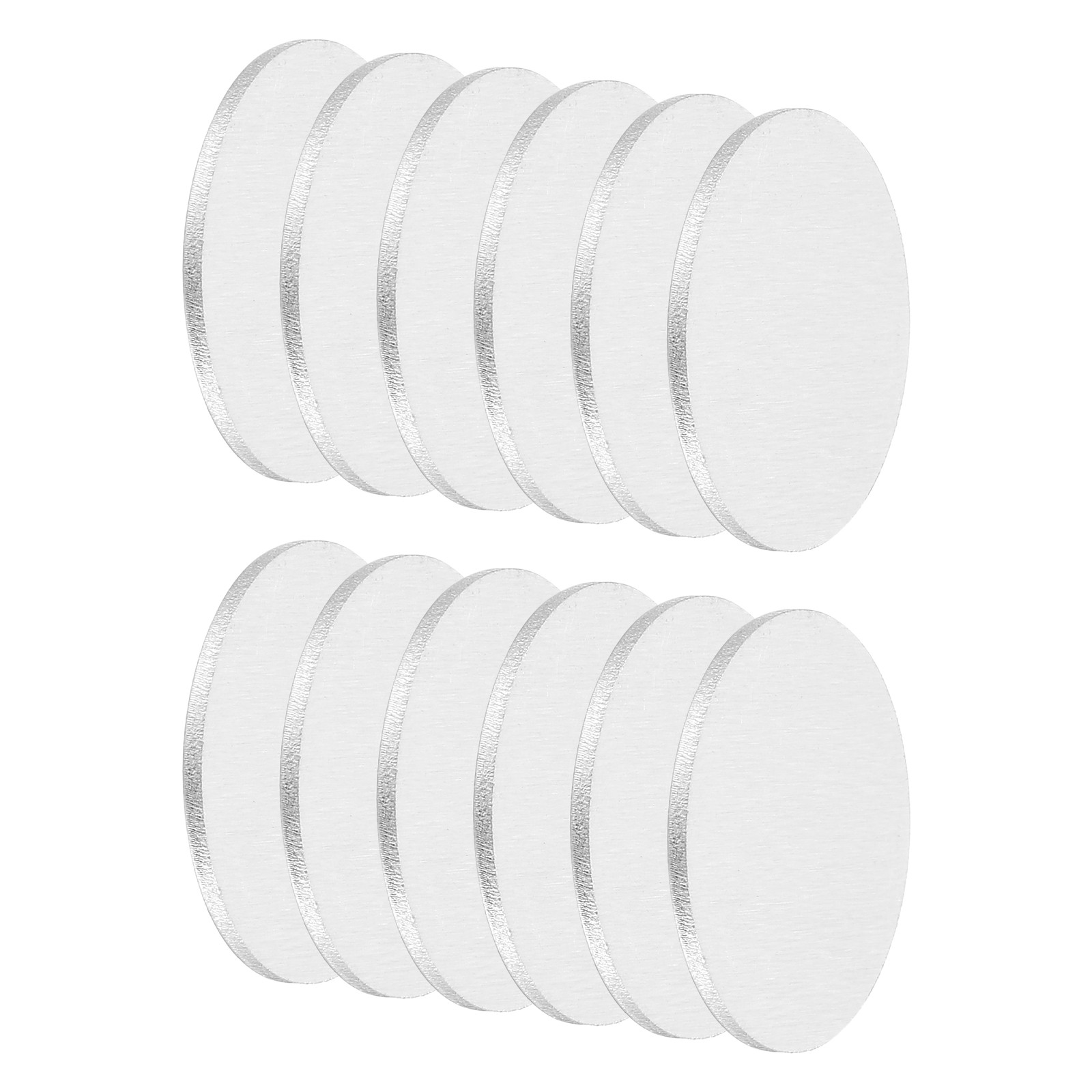 24Pcs Aluminum Disc 1″(25.4mm) Dia 0.04″(1mm) Thick Round 1060 Aluminum Sheets