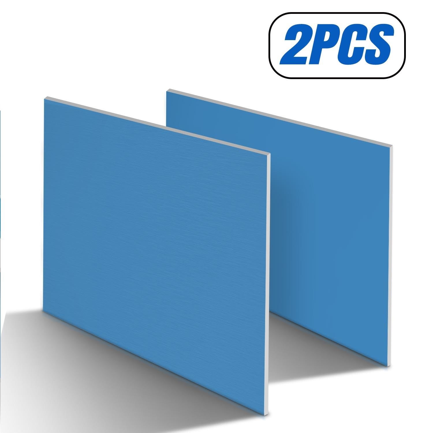 2 Pack Aluminum Sheet Metal 4×8″ 16 Gauge Plate T651 6061 Flat Craft Metal
