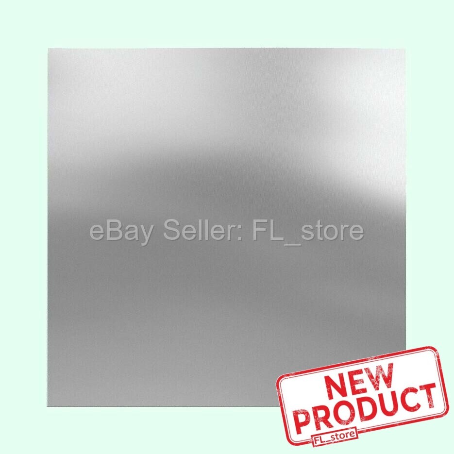Aluminum Square Sheet Plate 1/16″ x 12″ x 12″ Stock 3003 Alloy Mill Finish NEW