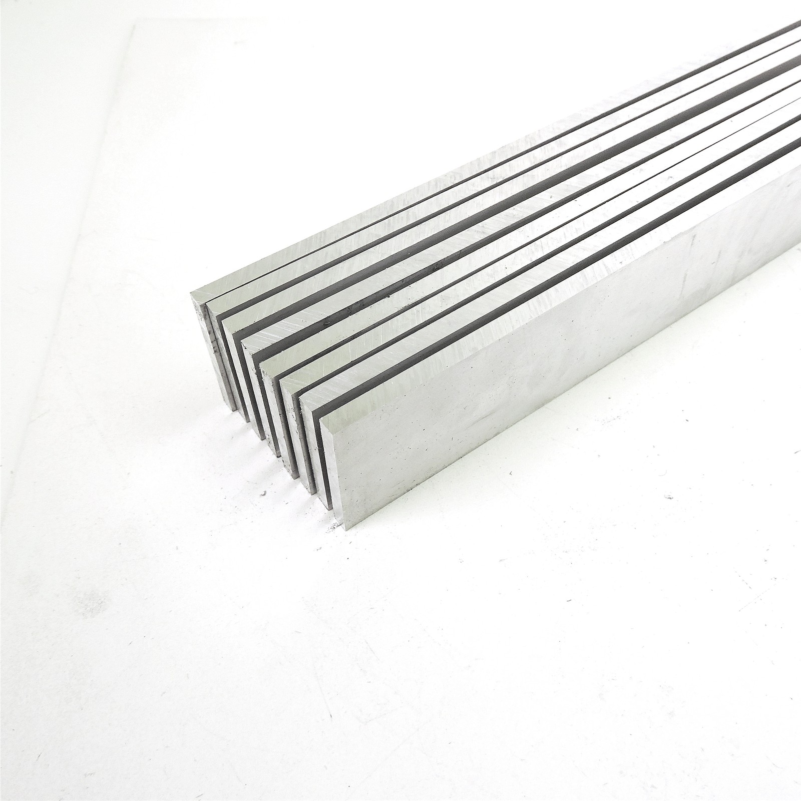.25″ thick 1/4 Aluminum 6061 PLATE 2.125″ x 12.625″ Long QTY 8 sku 340582