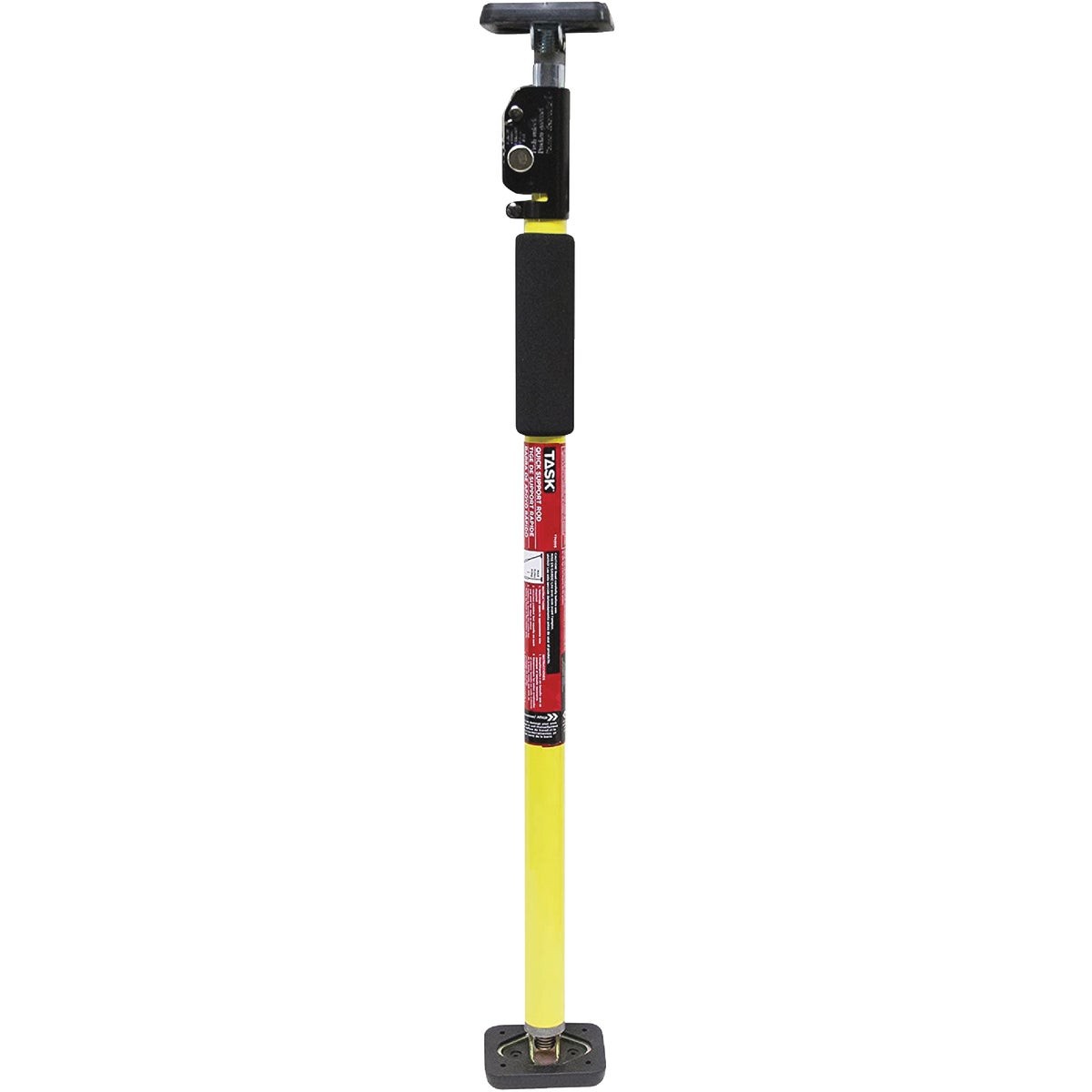 Task 2 Ft. 6 In. to 4 Ft. 6 In. EVA Short Quick Support Rod T74505 Aluminum