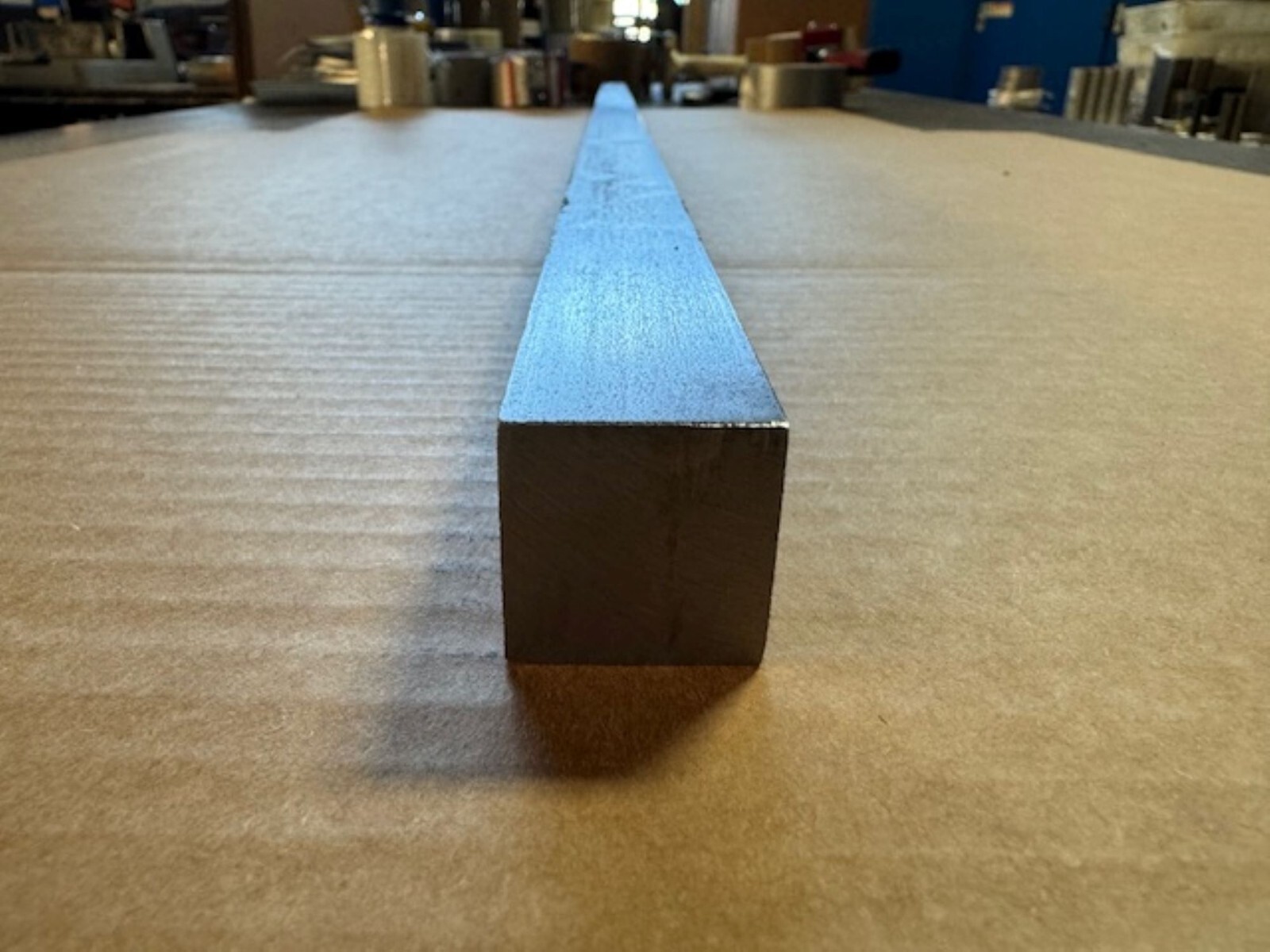 3/4″ Square Steel Bar x 20″ Length; 1018 Cold Rolled Bar, 0.75″ Square Bar