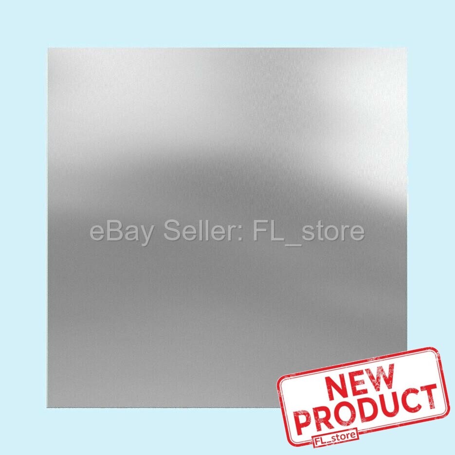 Aluminum Square Sheet Plate 1/16″ x 12″ x 12″ Stock 3003 Alloy Mill Finish NEW