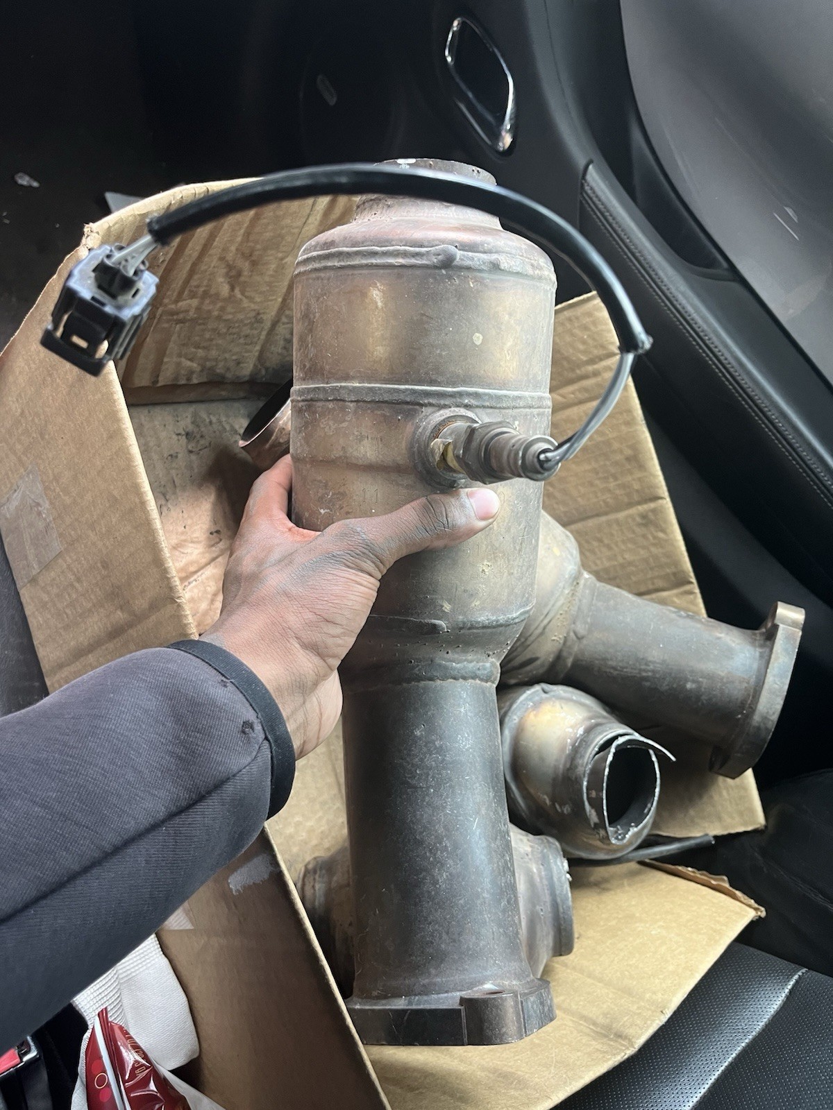 Scrap Catalytic Converter Platinum Palladium Sold For Scrap Recycling 8.5 Pounds