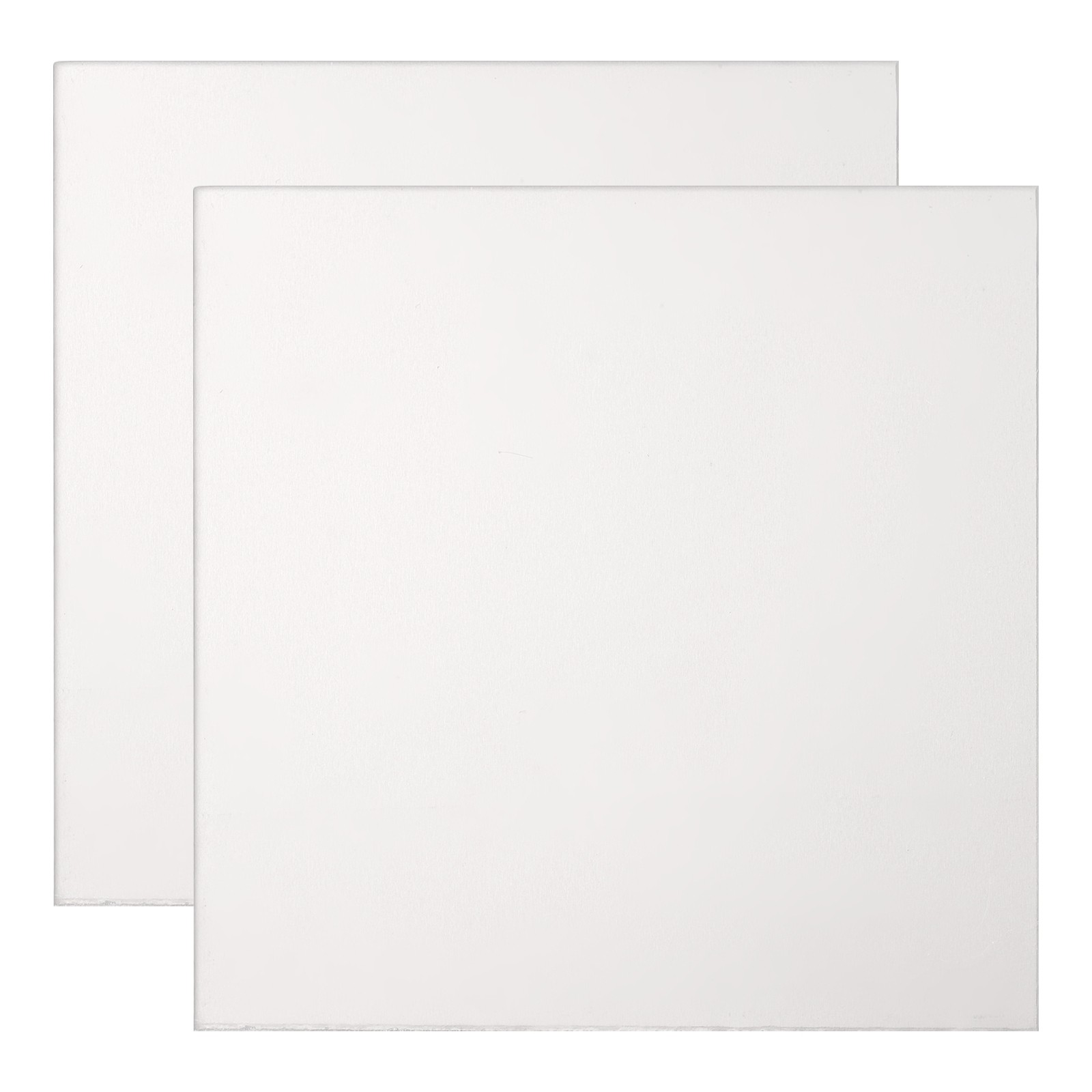 2 Pcs 100x100x0.1mm Pure Grade TA1 Titanium Plate Sheet Titanium Metal Sheet
