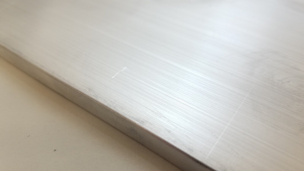 6061 Aluminum Flat Bar, 1/4″ x 4″ x 11″ long, Solid Stock, Plate, Machining