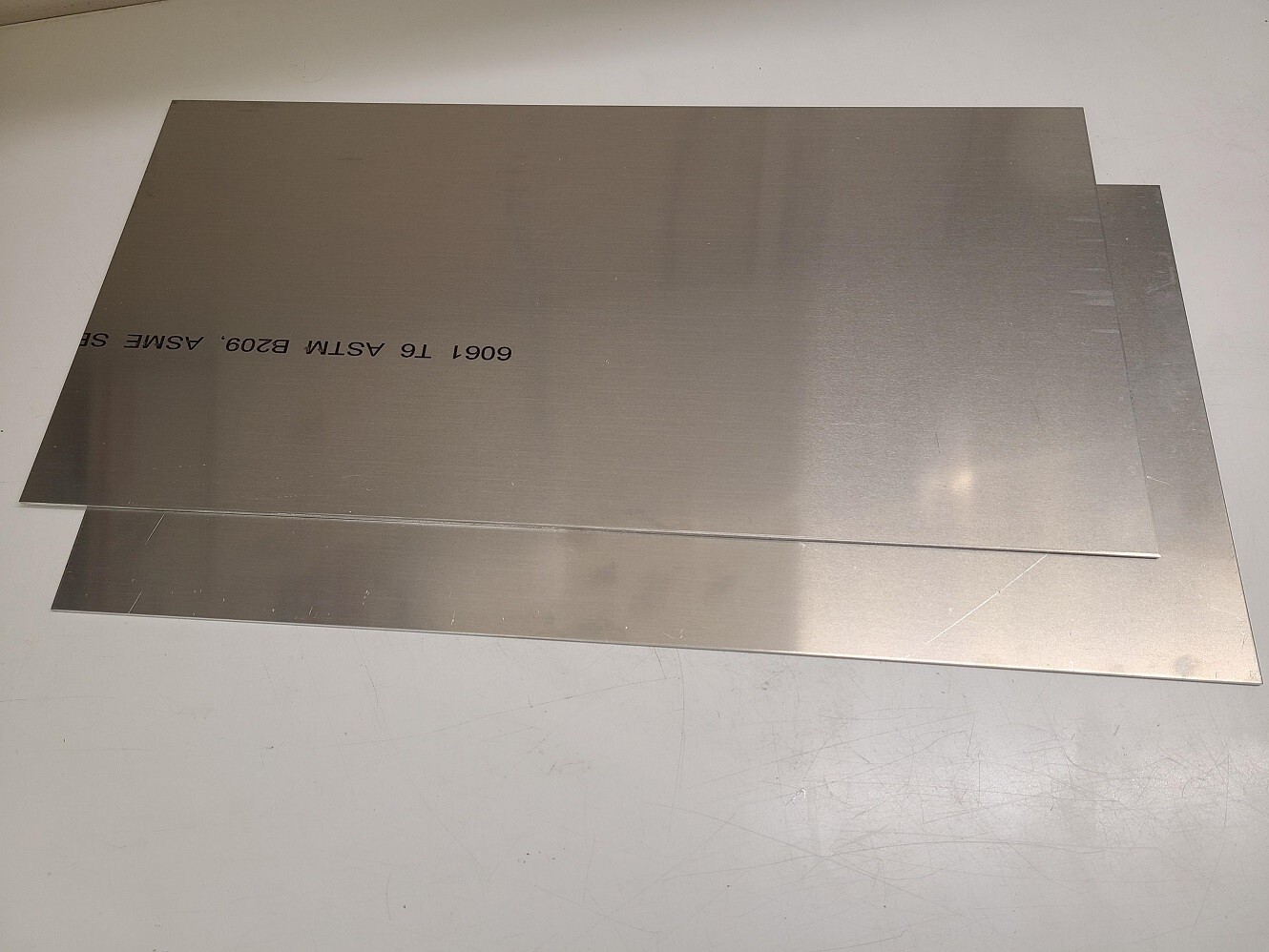 6061 Aluminum Sheet, 1/8″ x 12″ x 24″ Long, T6 temper