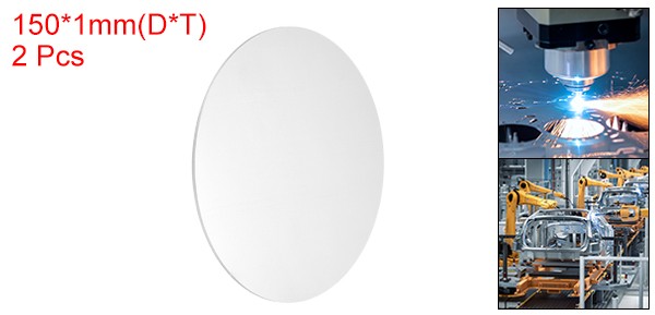 2Pcs Aluminum Disc 6″(150mm) Dia 0.04″(1mm) Thick Round 5052 Aluminum Sheets