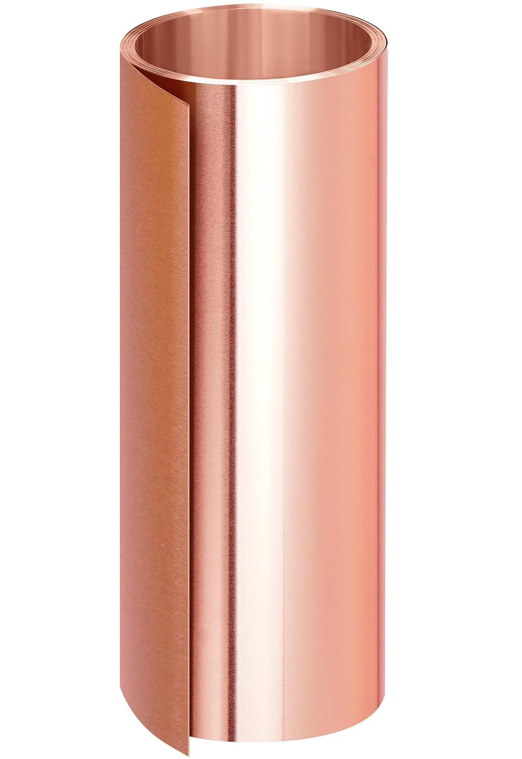 Copper Foil Sheet Roll, 6in x 10Ft Copper Sheet, 0.05mm Copper Flashing for Hous