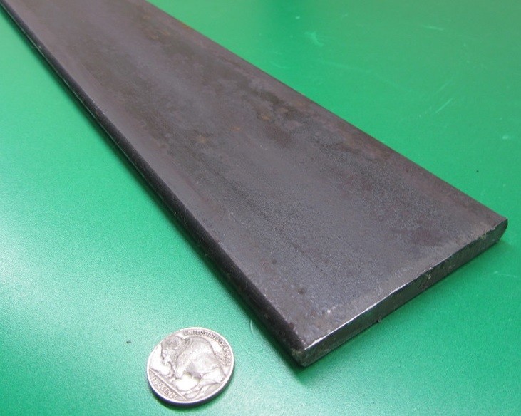 5160 Spring Steel (Knife, Blade) Bar .360″ (+/-.006″) Thick x 3.0″ Wide x 36″