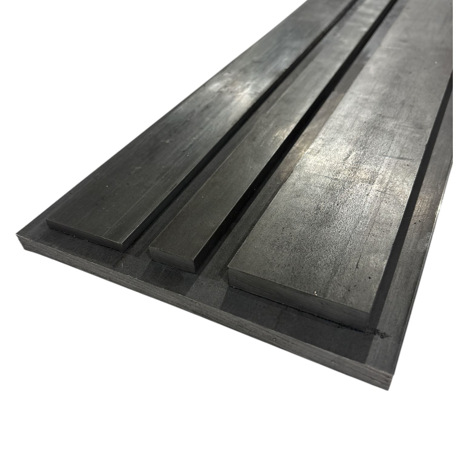 2″ x 6″ x 24″, 1018 Steel Flat Bar, Cold Finished
