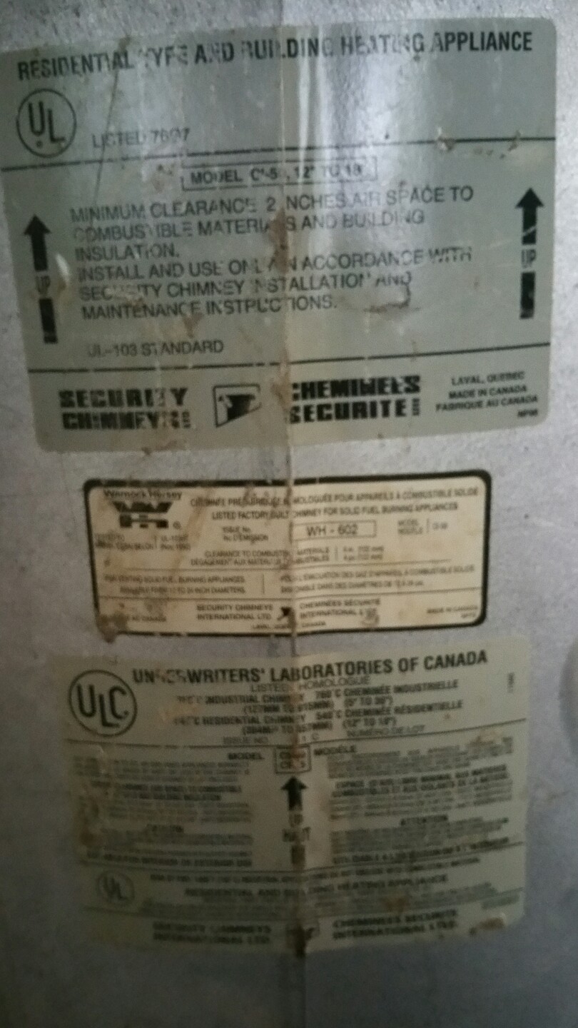 12″ WYE Triple wall HVAC #1012