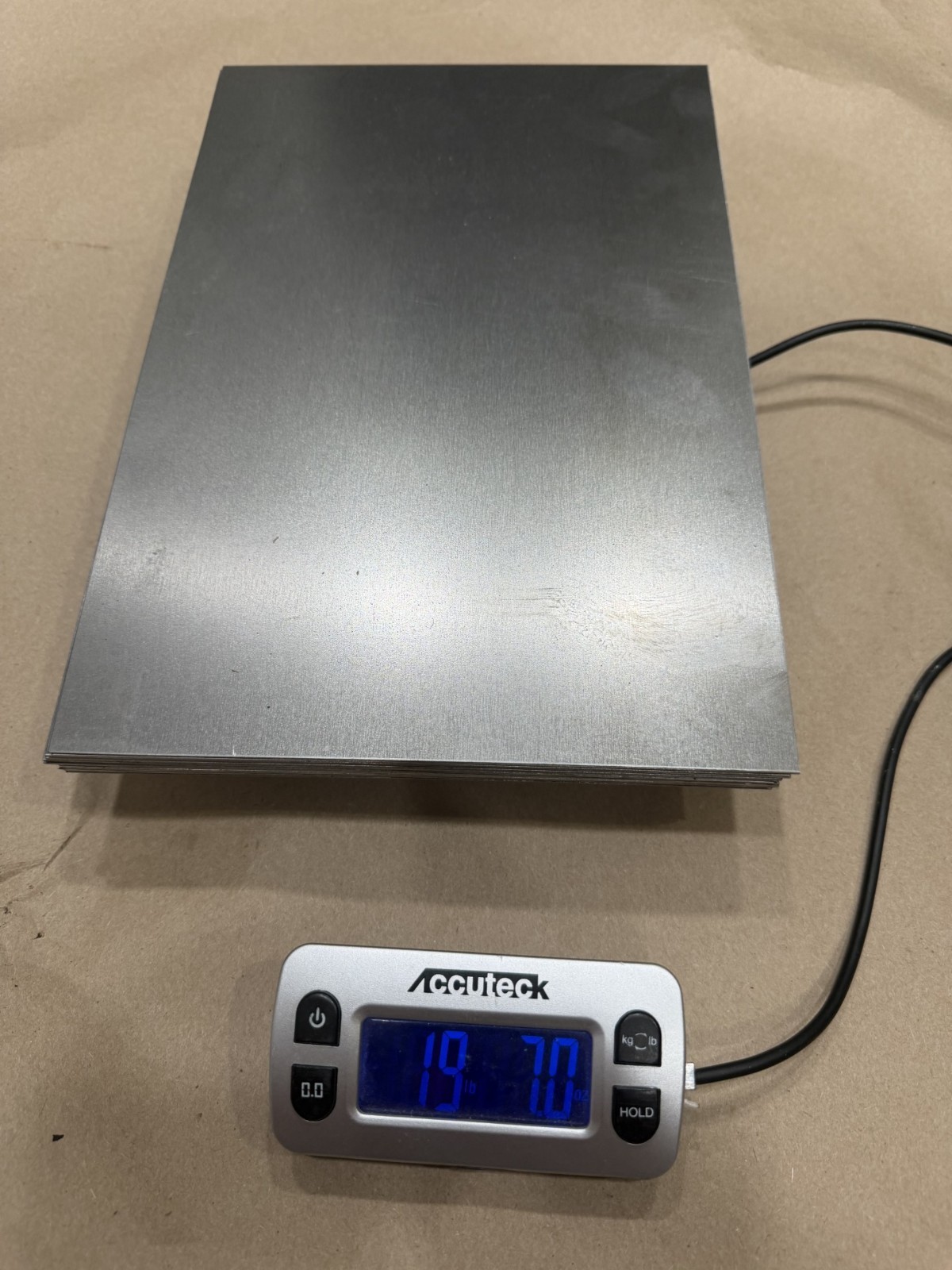18 Gauge Steel Sheet Metal Cold Rolled 8W X 12L – 16 Sheets Free Shipping