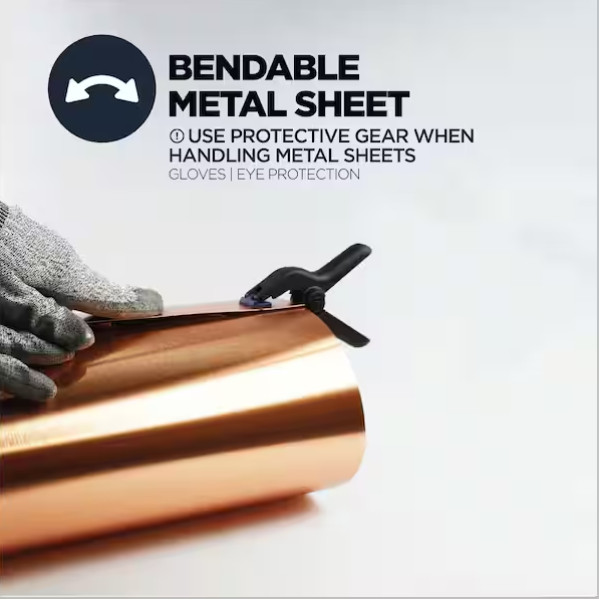 24 in. x 36 in. Silver Plain Aluminum Sheet – Lightweight Metal Panel