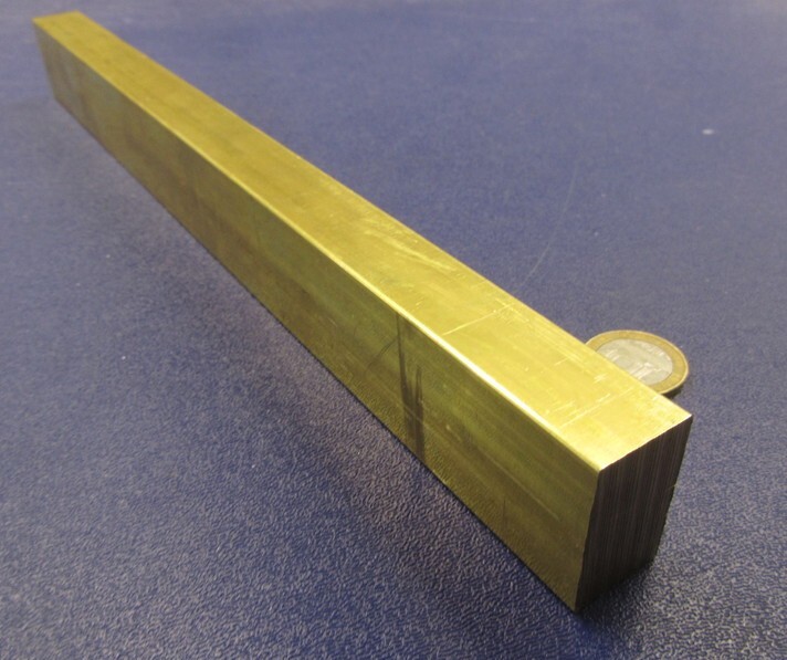 360 Brass Flat Bar 3/4″ Thick x 1 1/4″ Wide x 12.0″ Length
