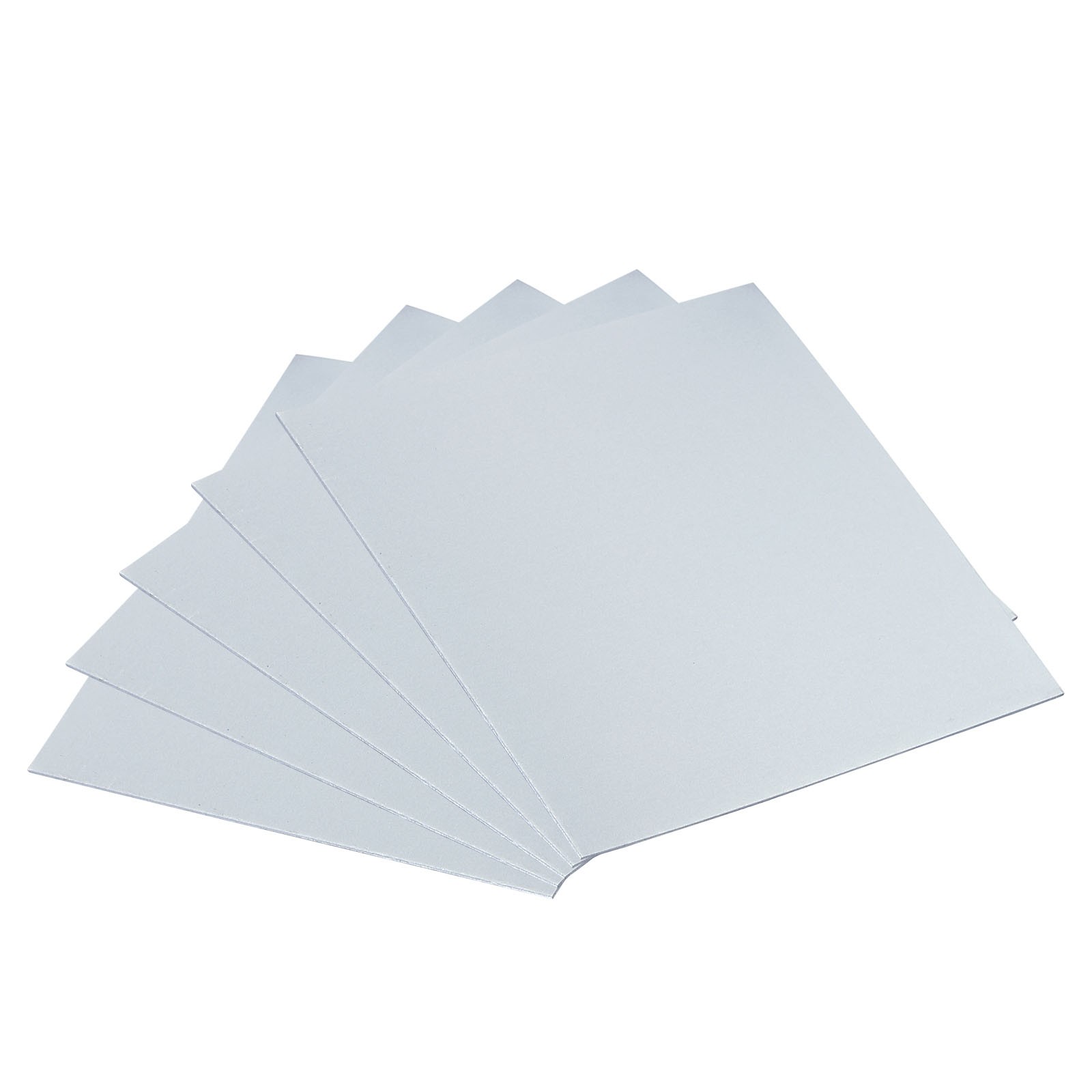 5pcs Galvanized Sheet Metal, 6x6cm Metal Steel Sheet Metal Galvanized
