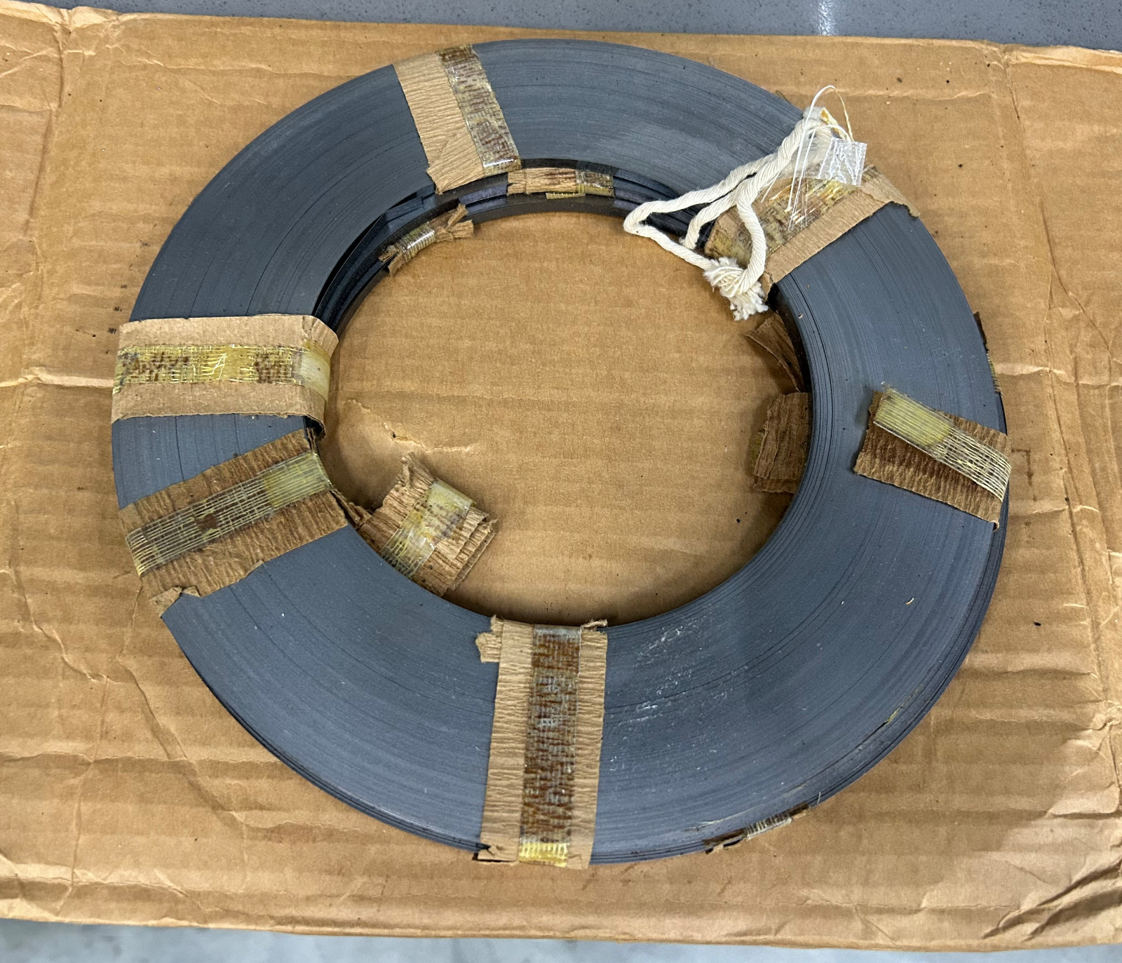 1095 Blue Tempered Steel Strip – .005″ Thick x .187″ Wide – 8 pounds