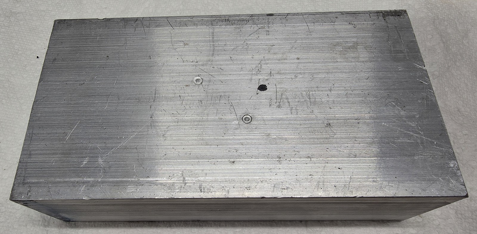 Solid Aluminum Block 6061 ( 7 9/16” x 4” x 2.25” )