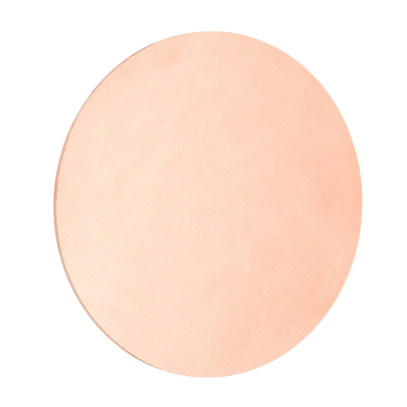 0.02″ Thick 6″ Dia Copper Round Plate C1100 Pure Copper Sheet