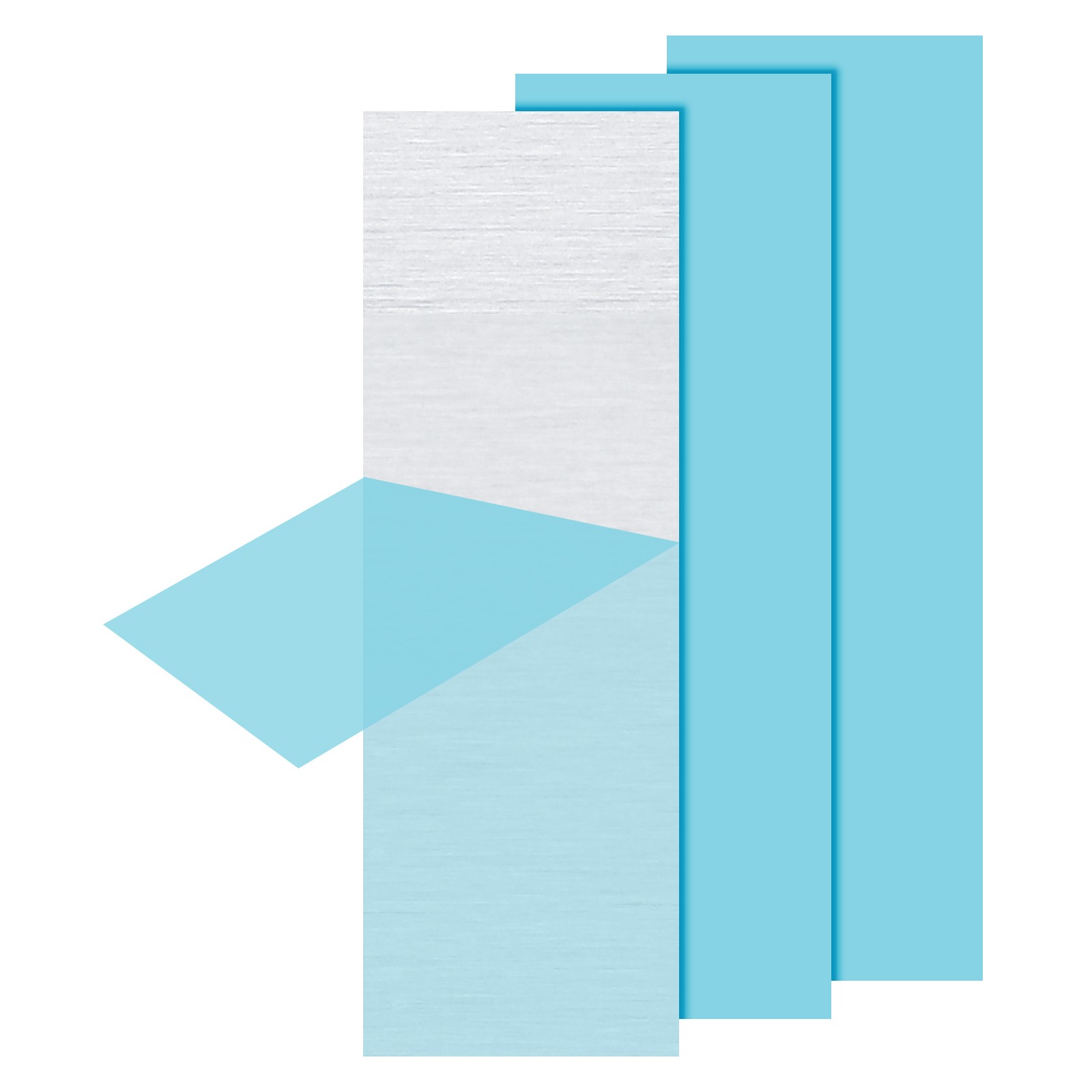 6061 T651 Aluminum Sheet Metal 4 x 12 x 1/25.4(0.04″) Inch 3Pcs Flat 1MM