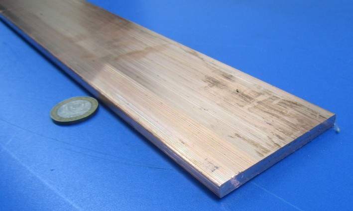 110 Copper Bar H02, 1/4″ Thick x 2.50″ Wide x 6 Ft Length