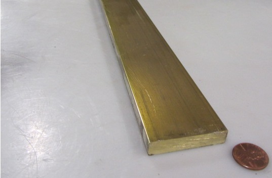 360 Brass Flat Bar 3/8″ Thick x 1 1/2″ Wide x 48.0″ Length