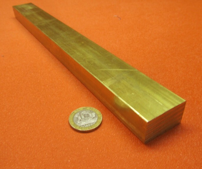 360 Brass Flat Bar 3/4″ Thick x 1 1/4″ Wide x 12.0″ Length