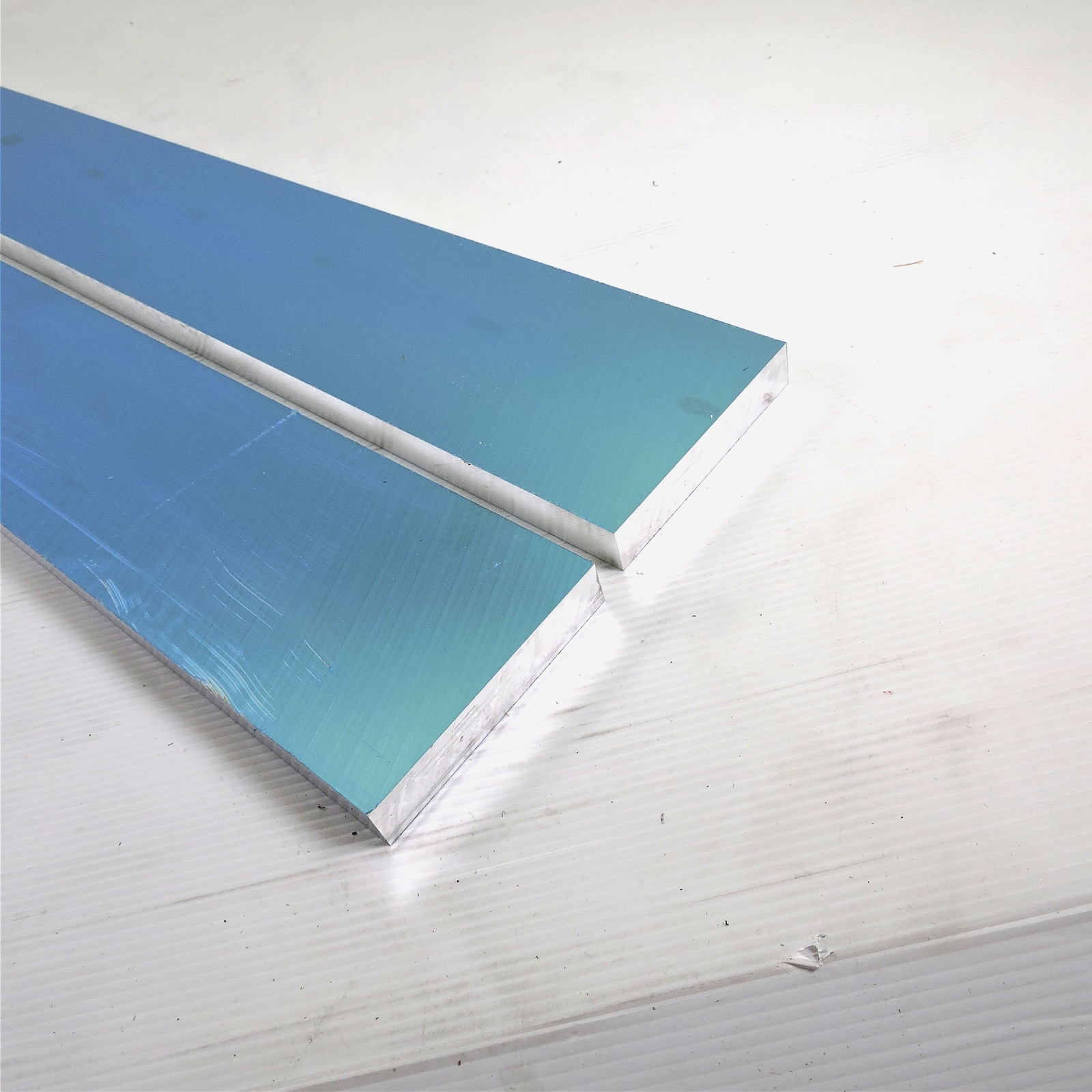 .75″ thick 3/4 Precision CAST Aluminum PLATE 3.625″ x 30″ Long QTY 2 sku156663