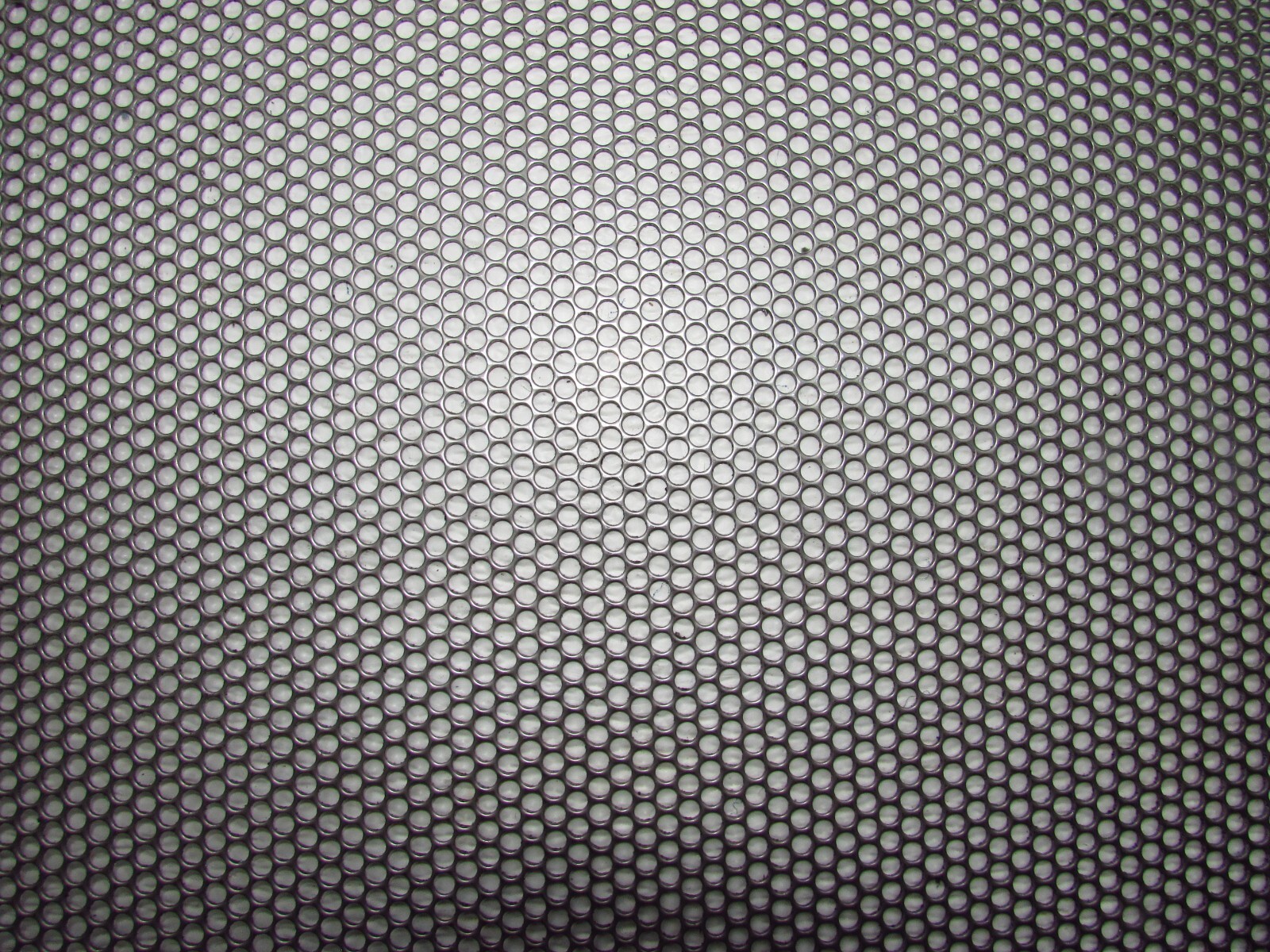 5/32″ HOLES–18 GAUGE– 304 STAINLESS STEEL PERFORATED SHEET– 11-1/2″ X 12″
