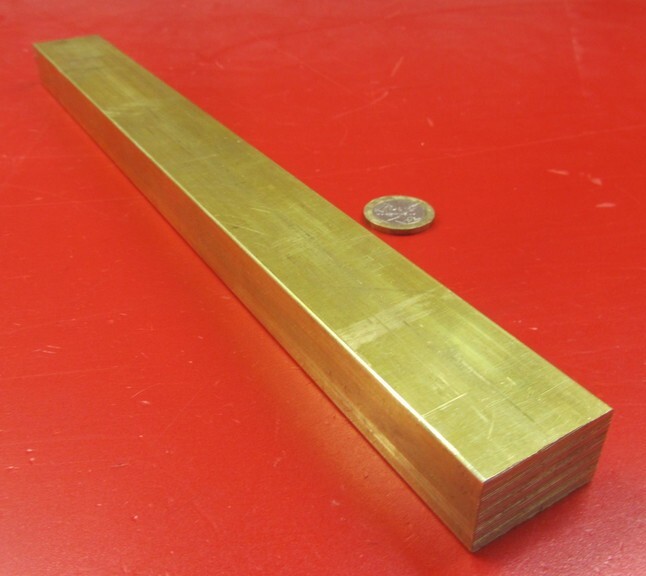 360 Brass Flat Bar 3/4″ Thick x 1 1/4″ Wide x 12.0″ Length