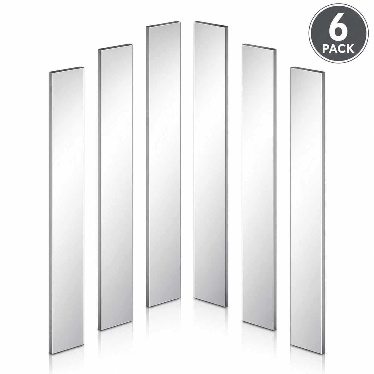 Premium 6Pc 1084 Carbon Steel Flat Stock Knife Making Blank DIY Forge Bladesmith