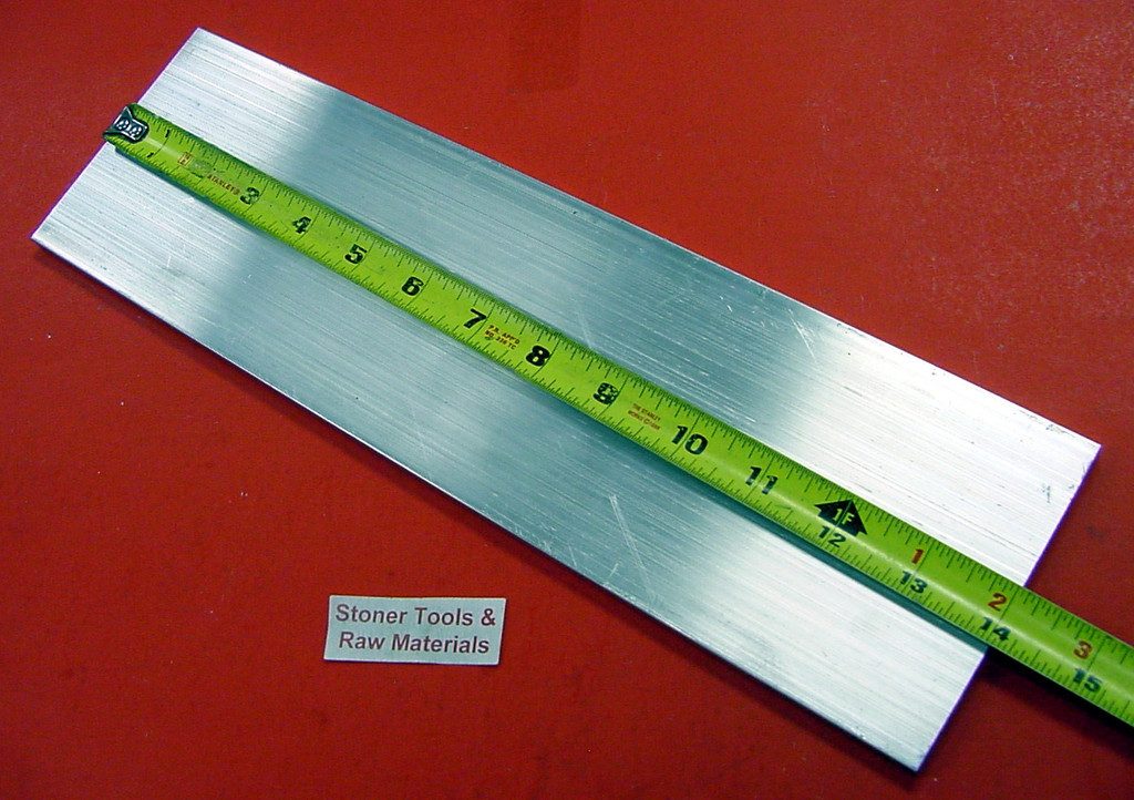1/8″ X 4″ 6061 T6511 ALUMINUM SOLID FLAT BAR 14″ long New Mill Stock