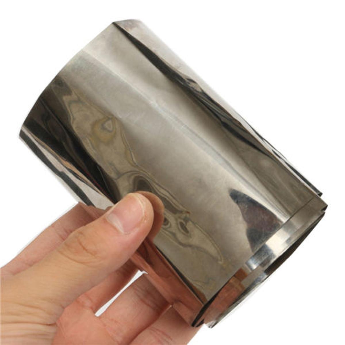 0.05mm ±10% x 100mm x 1000mm 99.995% Pure Iron Foil Fe Thin Sheet