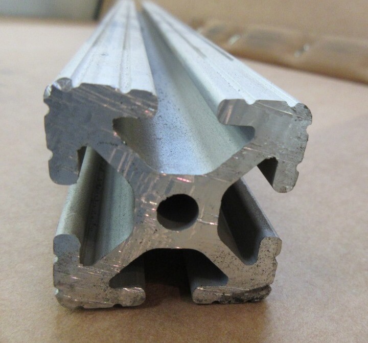 80/20 T-SLOT ALUMINUM EXTRUSION 1515, 1.5″ X 1.5″, 4 OPEN SLOTS, 18-1/2″ L