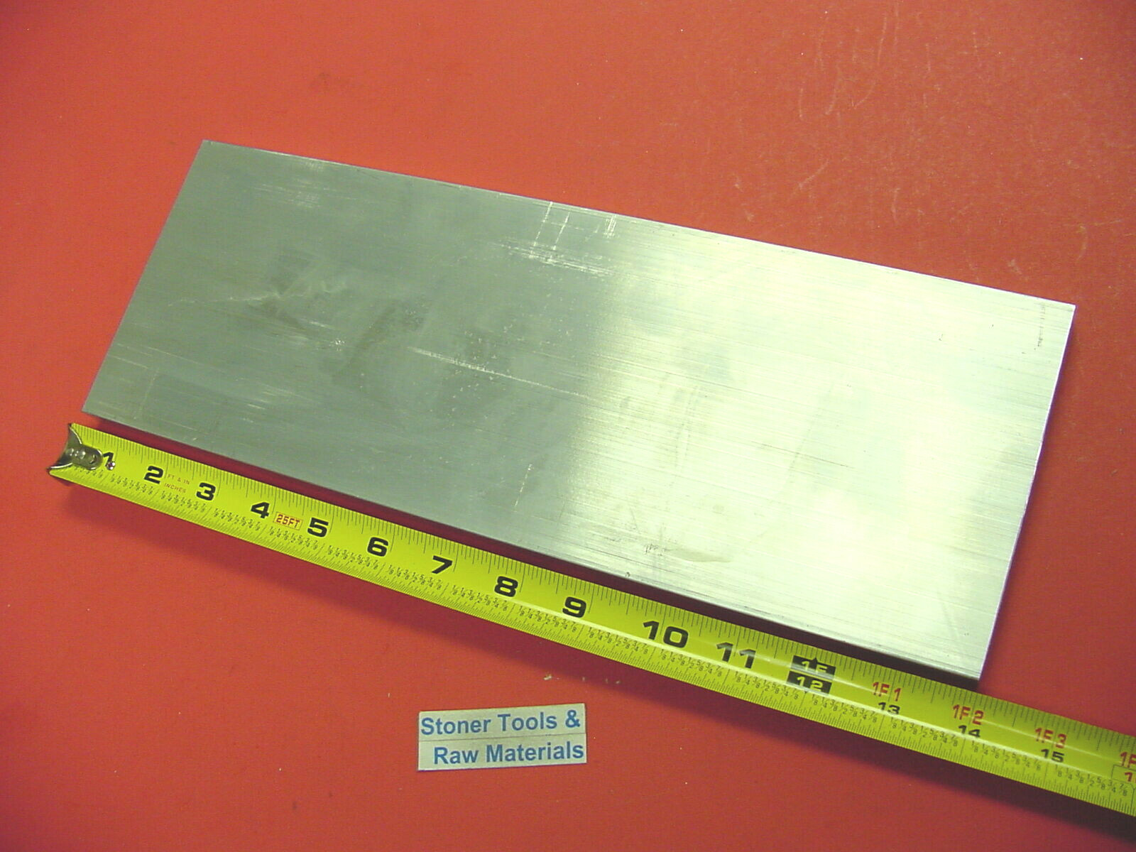 3/8″ X 5″ ALUMINUM 6061 FLAT BAR 14″ long SOLID T651 Extruded Mill Stock Cut New