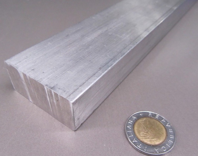 6063 T5 Aluminum Bar, 7/8″ (.875″) Thick x 2.0″ Wide x 48″ Length
