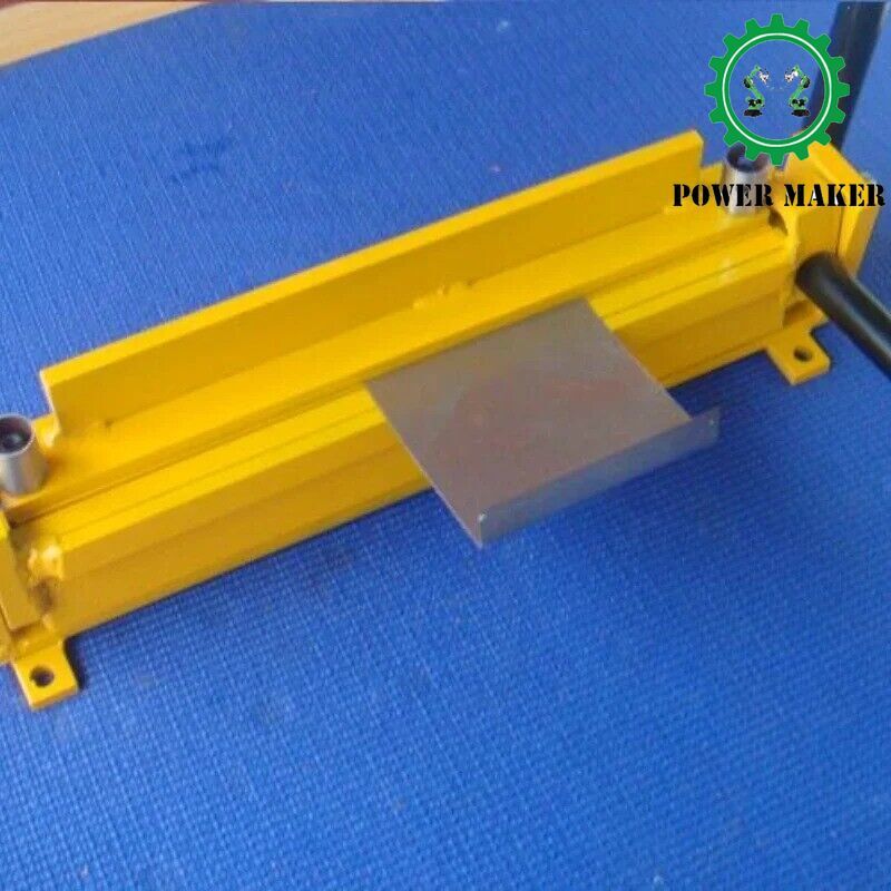 Manual Metal Iron Aluminum Copper Plate Sheet Bending Machine ATT 100mm Wide