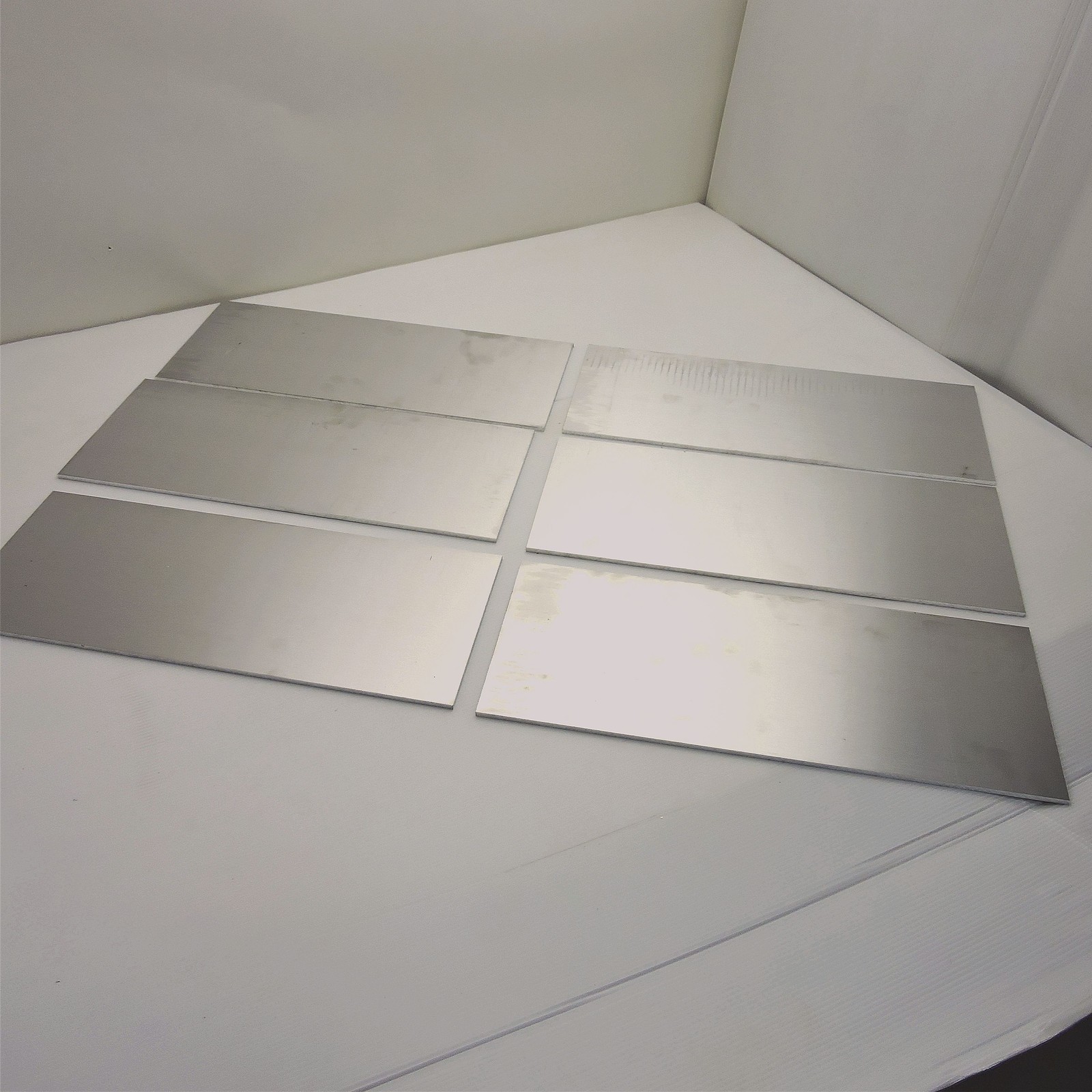 .1875″ thick Aluminum SHEET 5.75″ x 19.75″ Long plate QTY 6 sku 206145