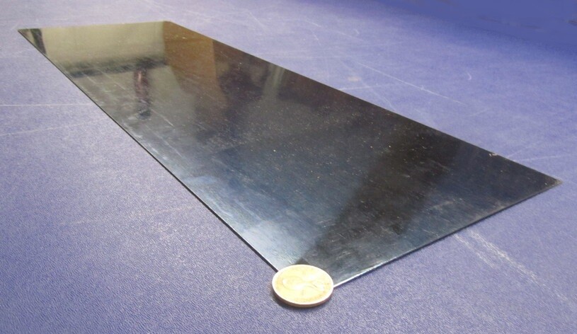 1095 Annealed Spring Steel Shim .020″ Thick x 8.0″ Width x 24″ Length