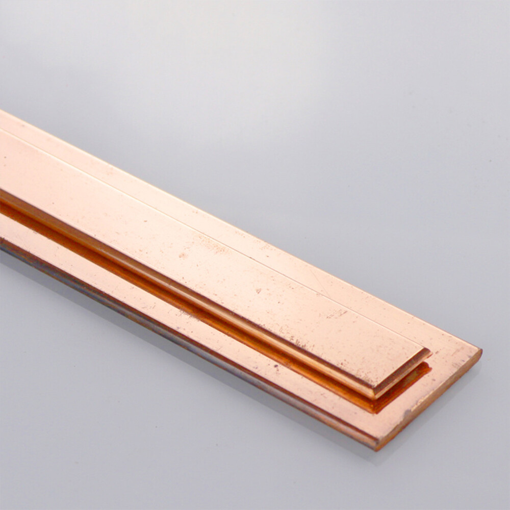 1pcs 99.9% Copper T2 Cu Metal Flat Bar Copper Strip Copper Plate Thick 1.5 – 8mm