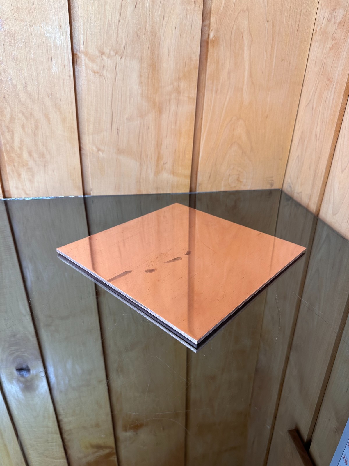 3/16″ COPPER SHEET PLATE NEW 10″X10″ .1875″ THICK *CUSTOM SIZES AVAILABLE*