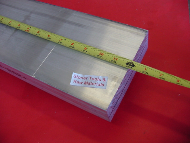 1-1/2″ X 4″ ALUMINUM 6061 FLAT BAR 24″ long T6511 Solid Extruded Mill Bar Stock