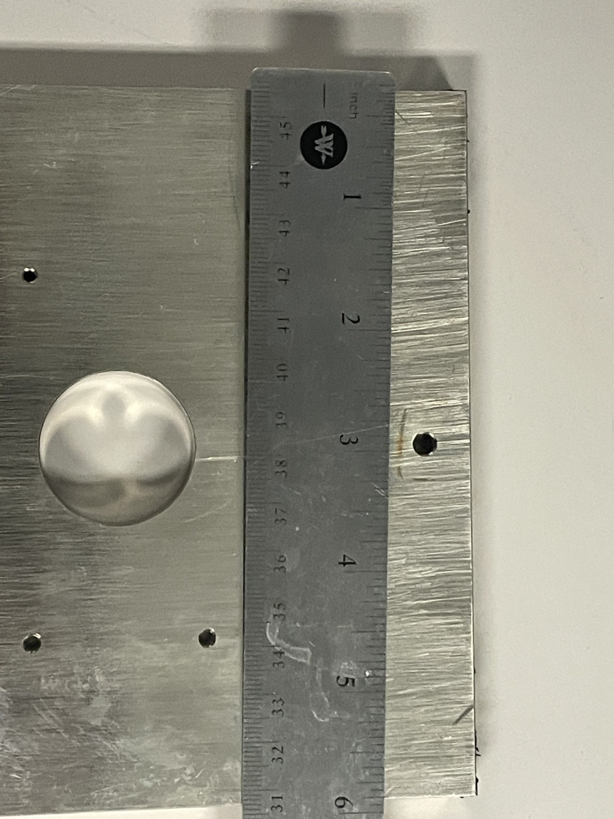 6 pounds 9″ x 6″ x 3/8″ – Stainless Steel Scrap