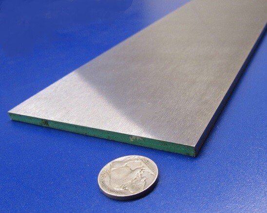 O1 Tool Steel Ground Bar 3/16″ (+/-.001″) Thick x 4.0″ Wide x 36″ Length